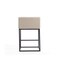 Manhattan Comfort Embassy Counter Stool in Cream and Black CS011-CR - alternate 3